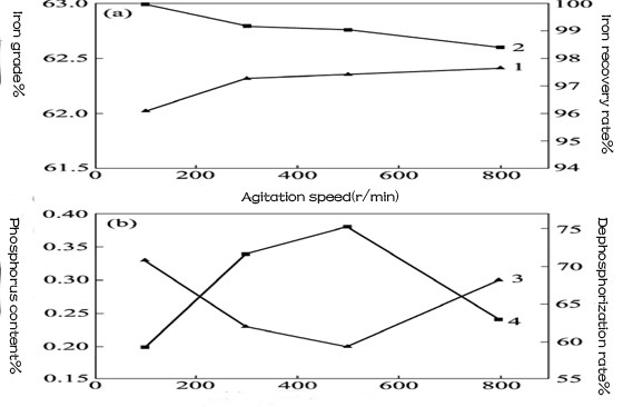 effect of agitation speed on the quality of iron ore concentrate and phosphate removal.jpg
